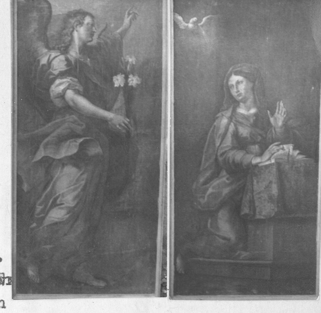 Madonna annunciata (dipinto) di Feracino (prima metà sec. XVII)