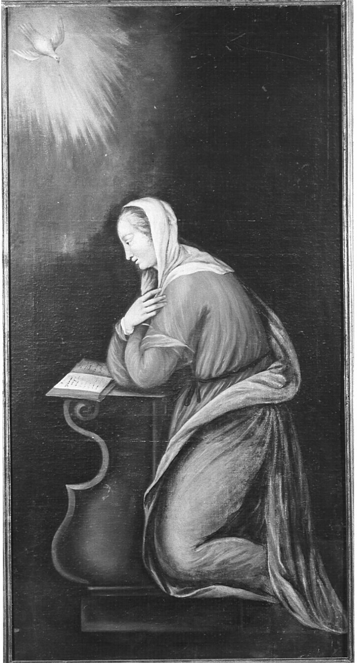 Madonna annunciata (dipinto) - ambito bergamasco (sec. XVII)