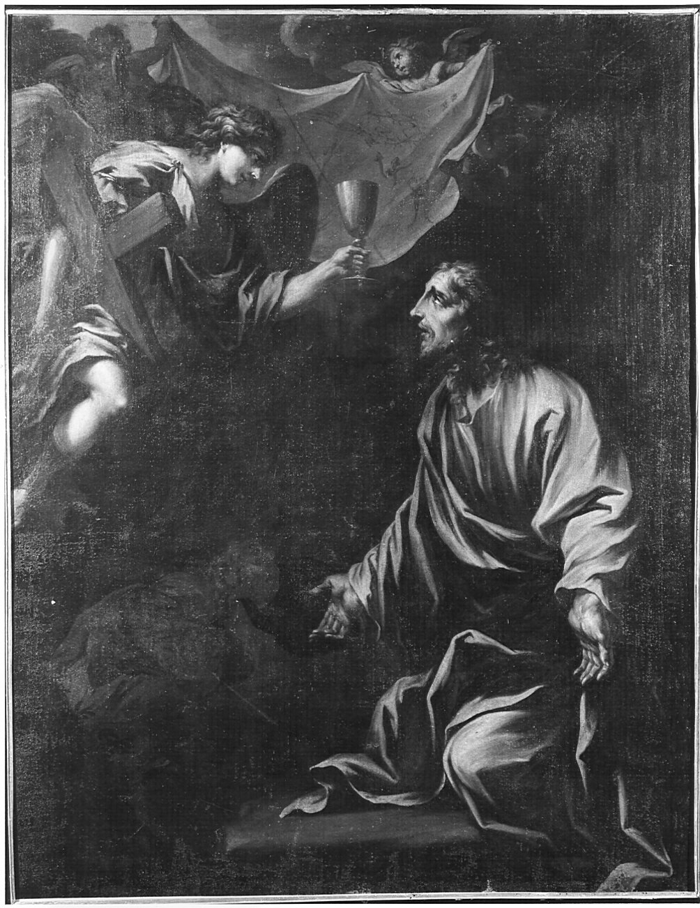 orazione di Cristo nell'orto di Getsemani (dipinto) - ambito bergamasco (secc. XVII/ XVIII)