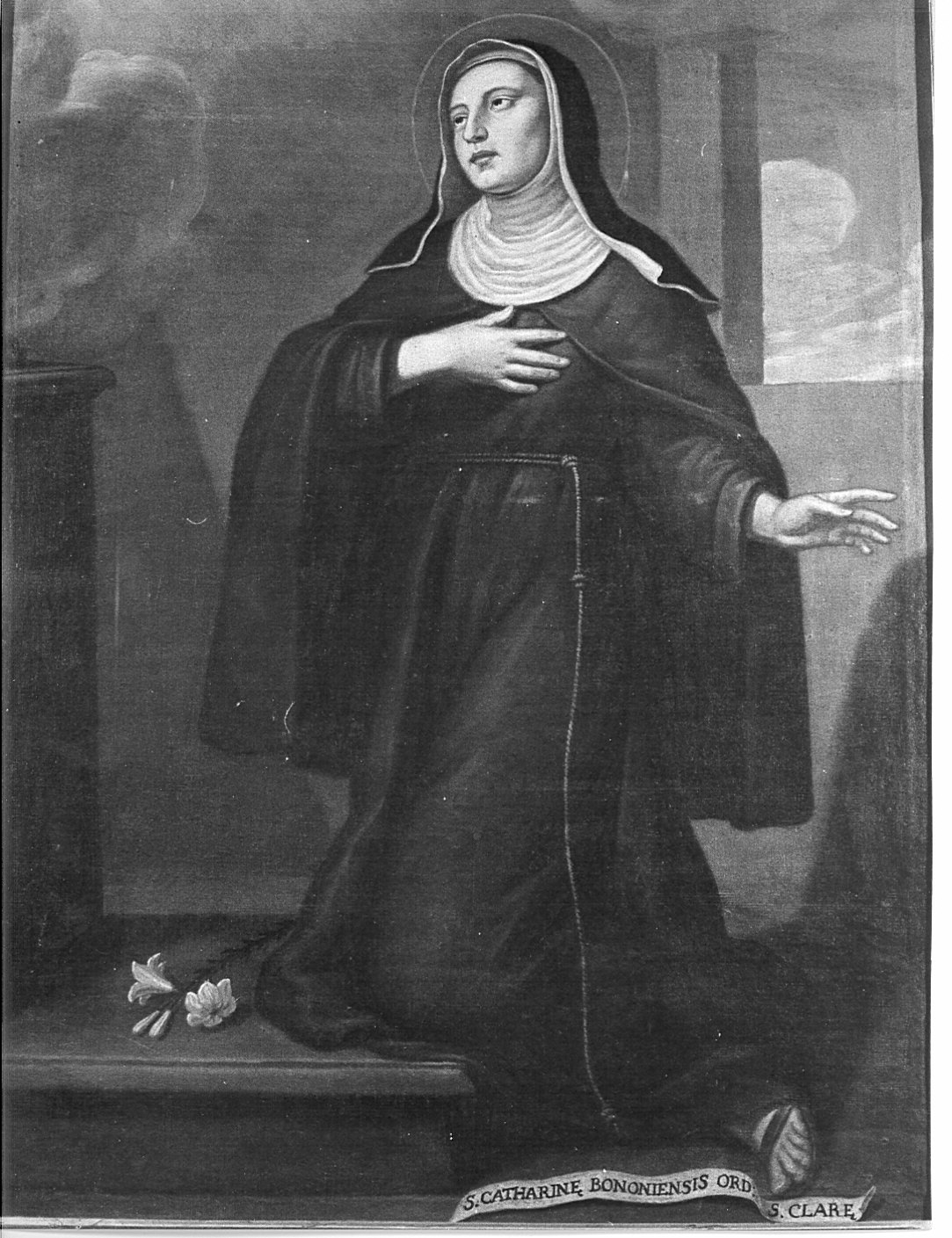 Santa Caterina da Bologna (dipinto) - ambito lombardo (metà sec. XVII)