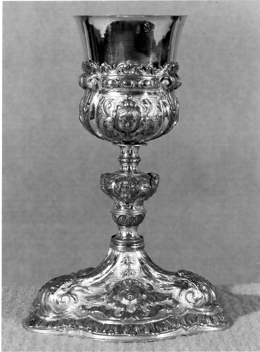 calice, opera isolata - bottega palermitana (sec. XVIII)