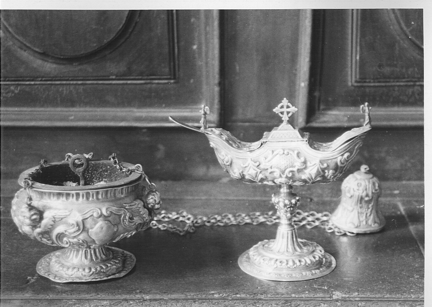 servizio per incensazione - bottega lombarda (prima metà sec. XVIII)