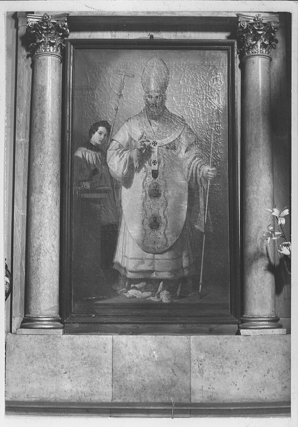 Sant'Ambrogio (dipinto, opera isolata) - ambito lombardo (seconda metà sec. XVIII)