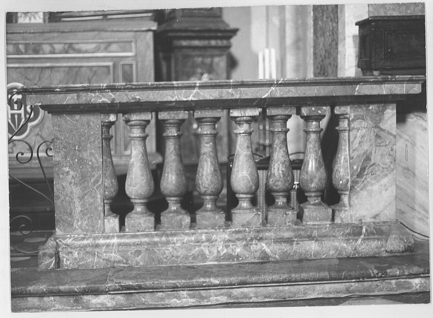 balaustrata, serie - bottega lombarda (sec. XIX)