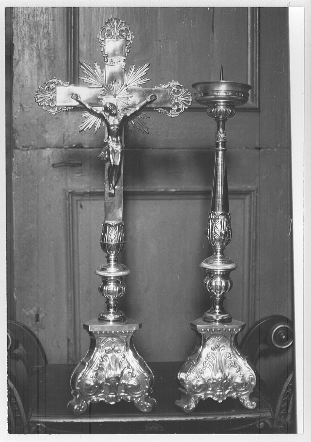 servizio d'altare - bottega lombarda (inizio sec. XIX)