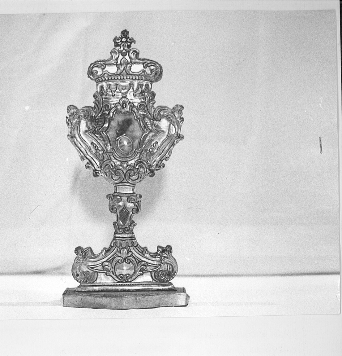 reliquiario - a ostensorio, serie - bottega lombarda (sec. XVIII)