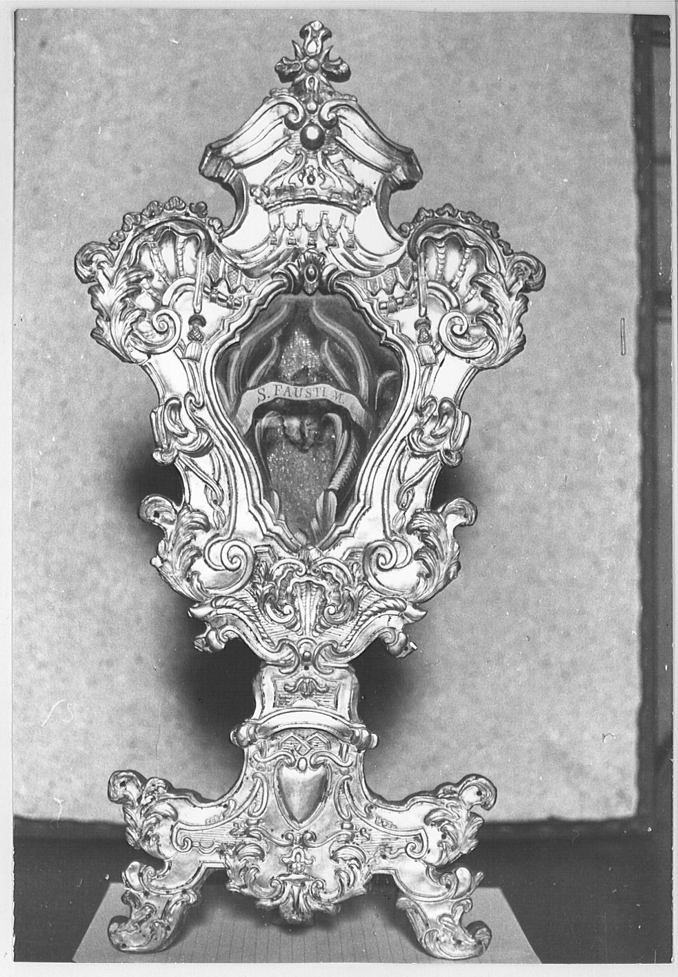 reliquiario - a ostensorio, opera isolata - bottega lombarda (sec. XVIII)