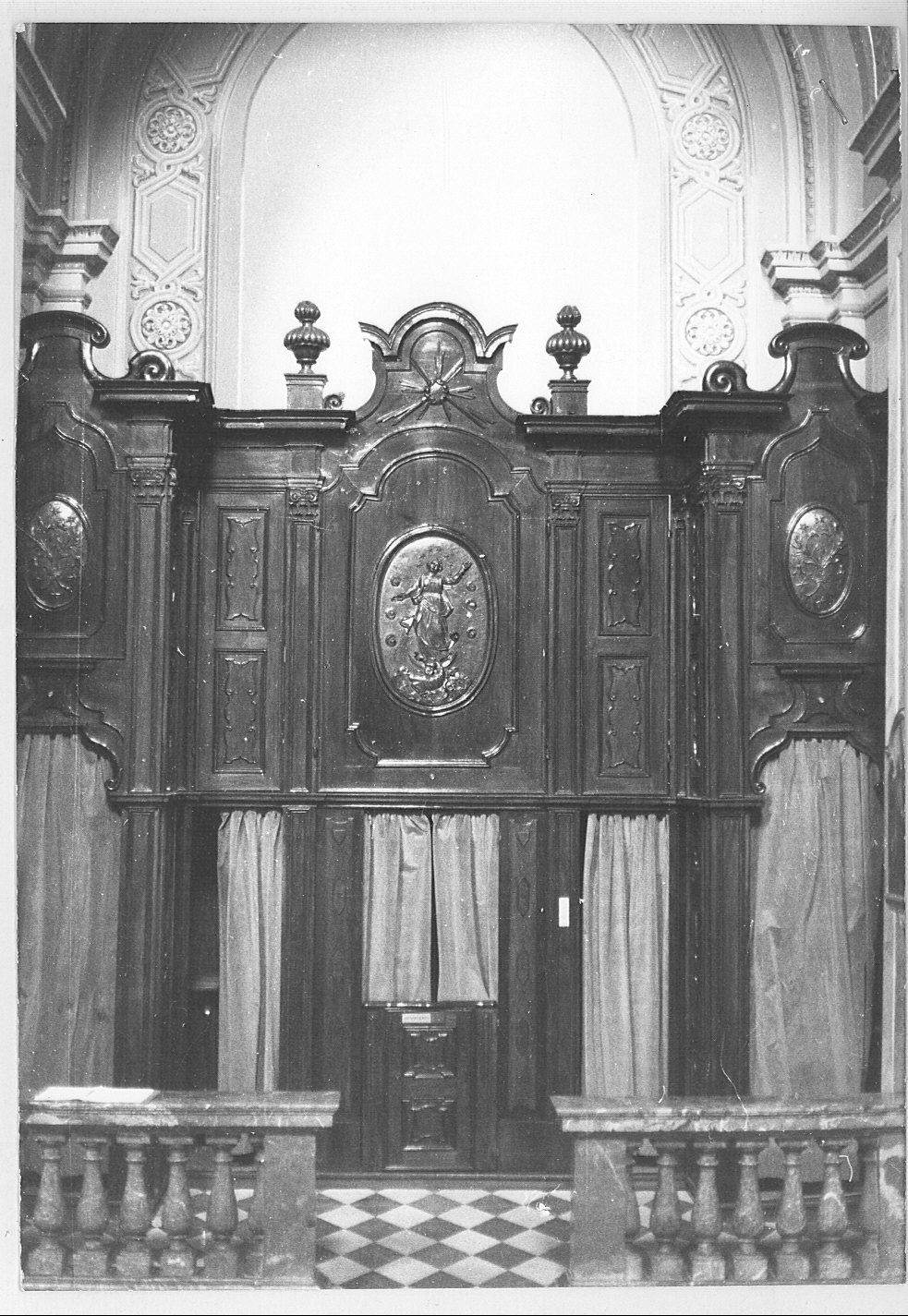 confessionale, opera isolata - bottega lombarda (sec. XVIII)