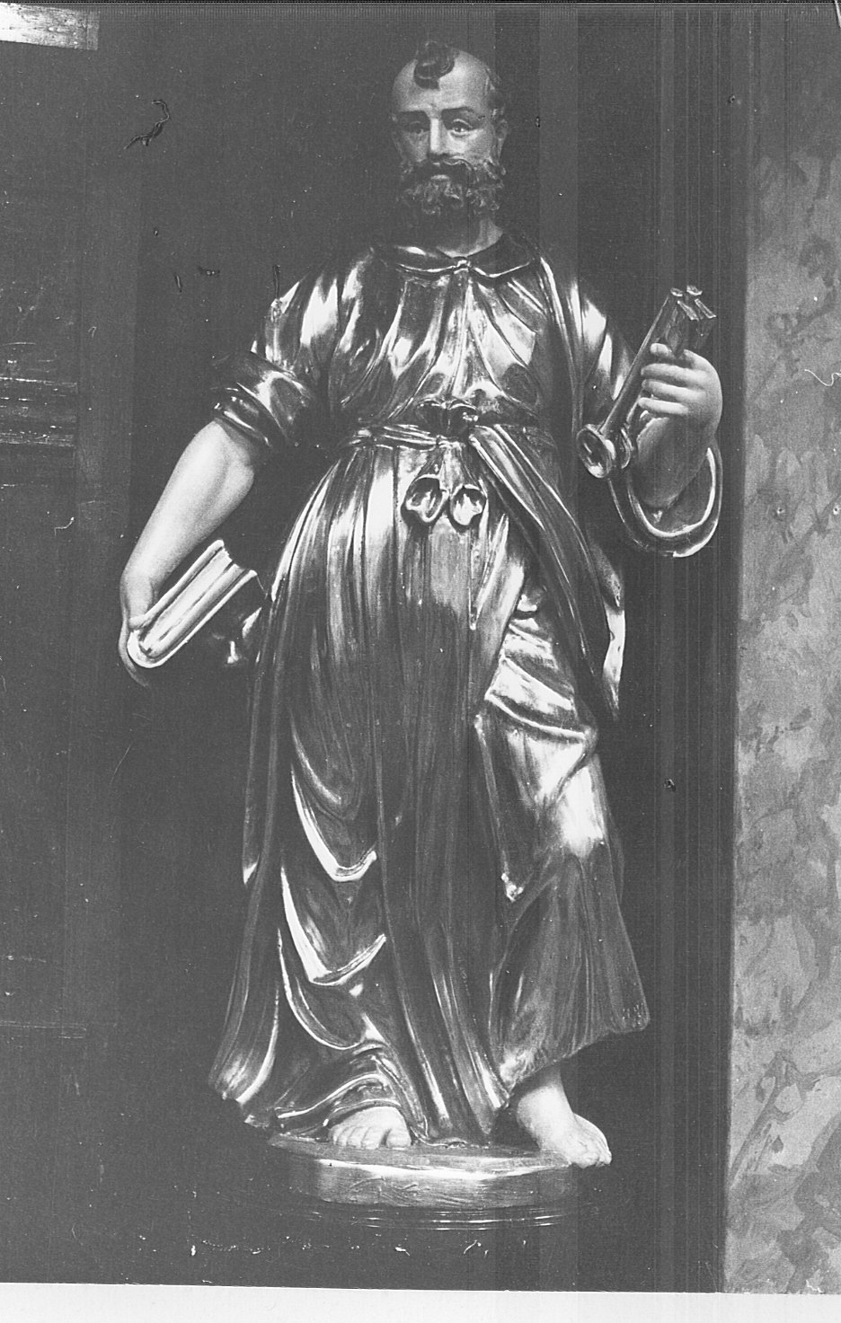 San Pietro (statua, opera isolata) - bottega lombarda (sec. XVII)