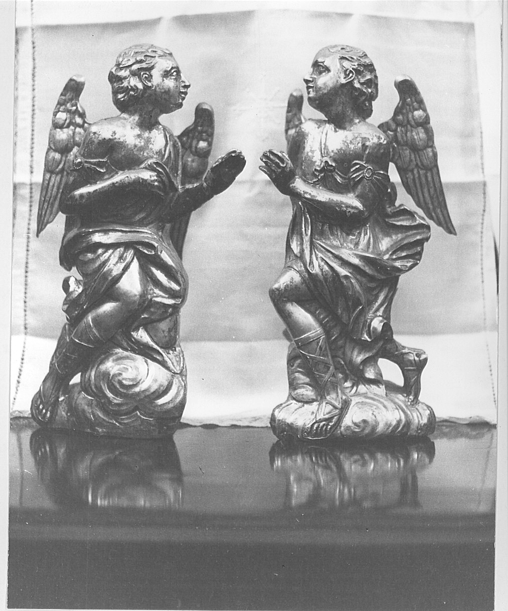 angioletti (statua) - bottega lombarda (fine/inizio secc. XVIII/ XIX)