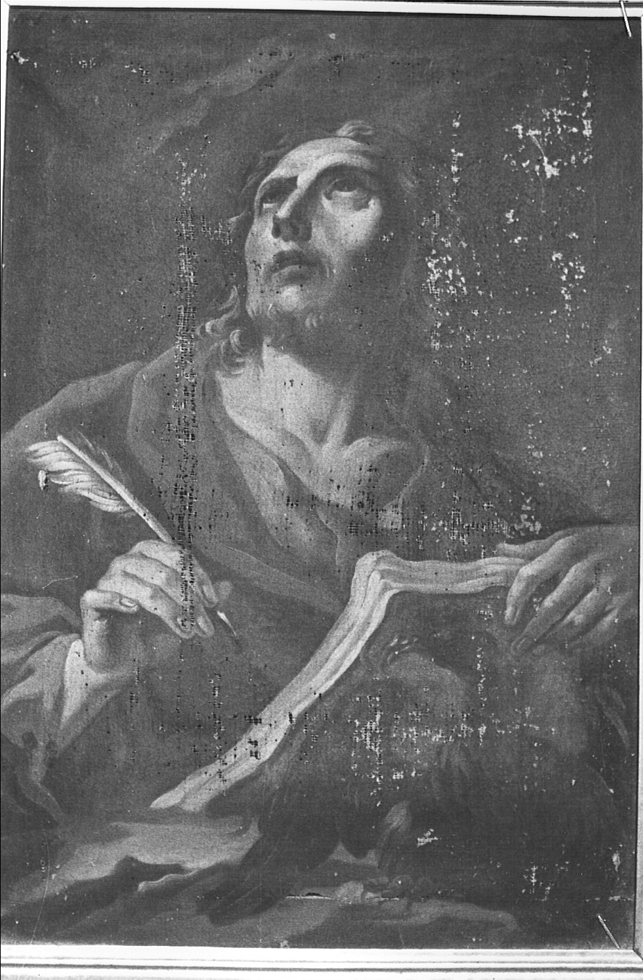 San Giovanni Evangelista (dipinto, opera isolata) - ambito lombardo (sec. XVIII)
