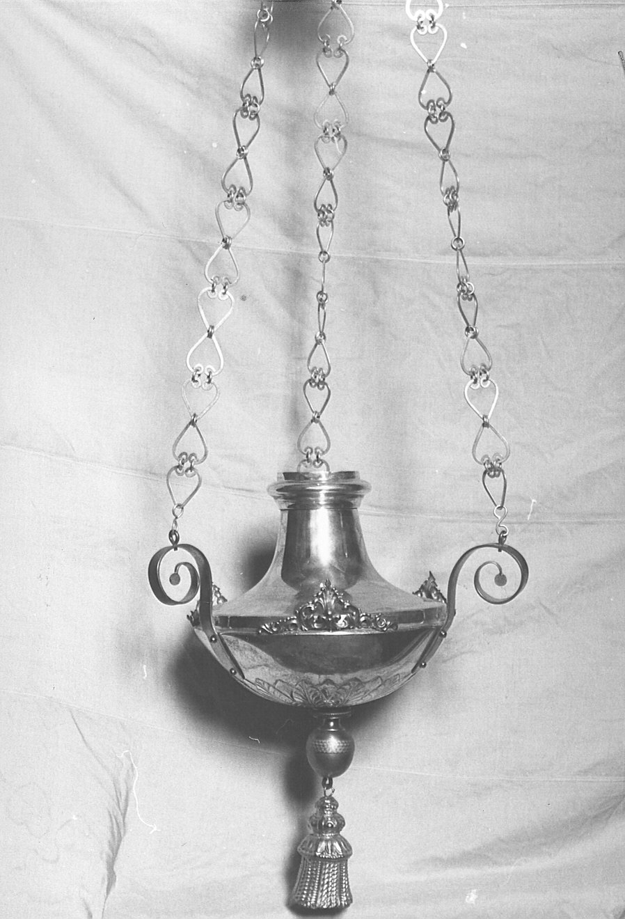 lampada pensile - bottega lombarda (sec. XIX)