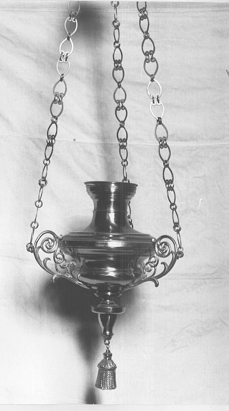 lampada pensile, serie - bottega lombarda (sec. XIX)