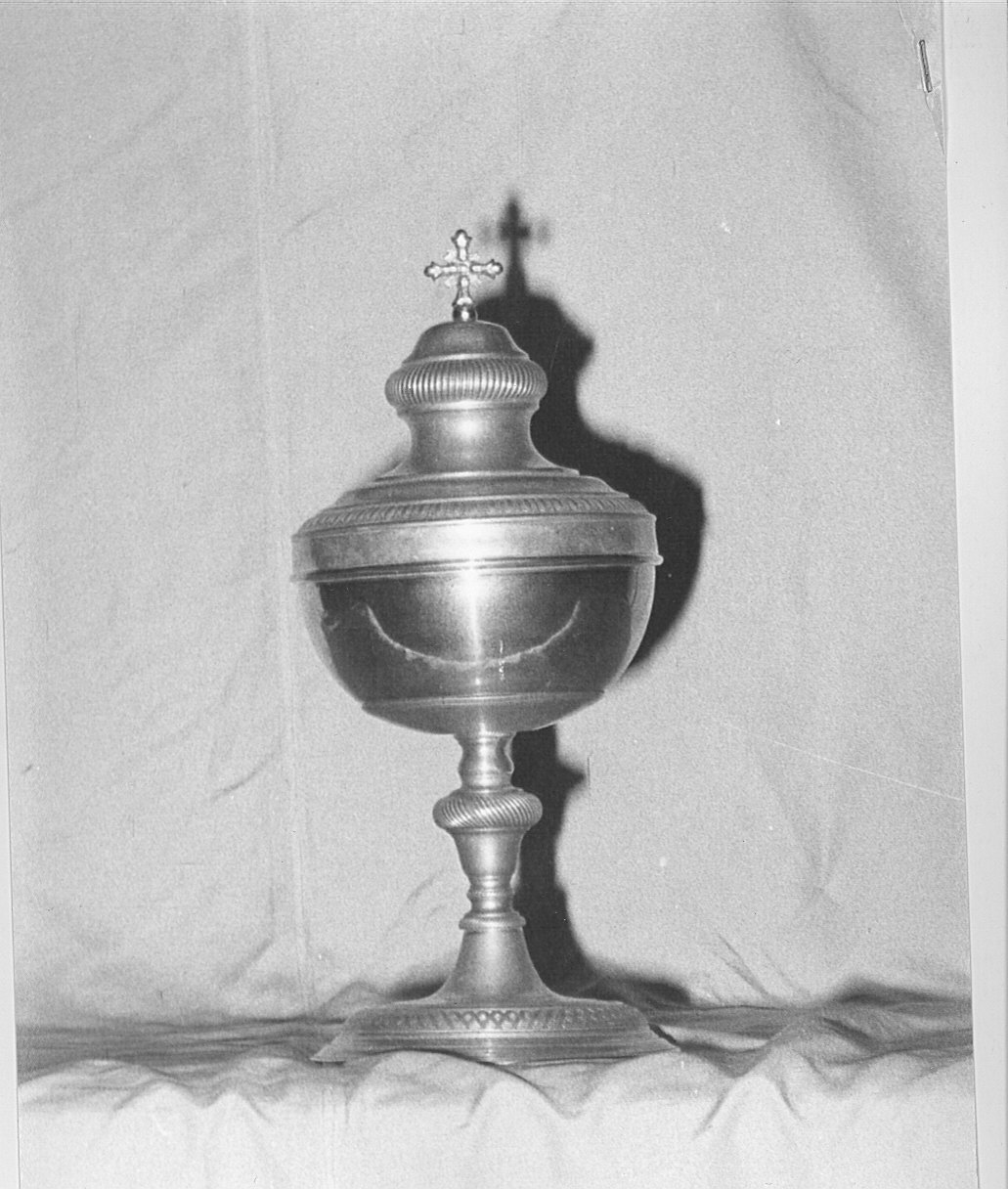 pisside, opera isolata - bottega lombarda (inizio sec. XIX)