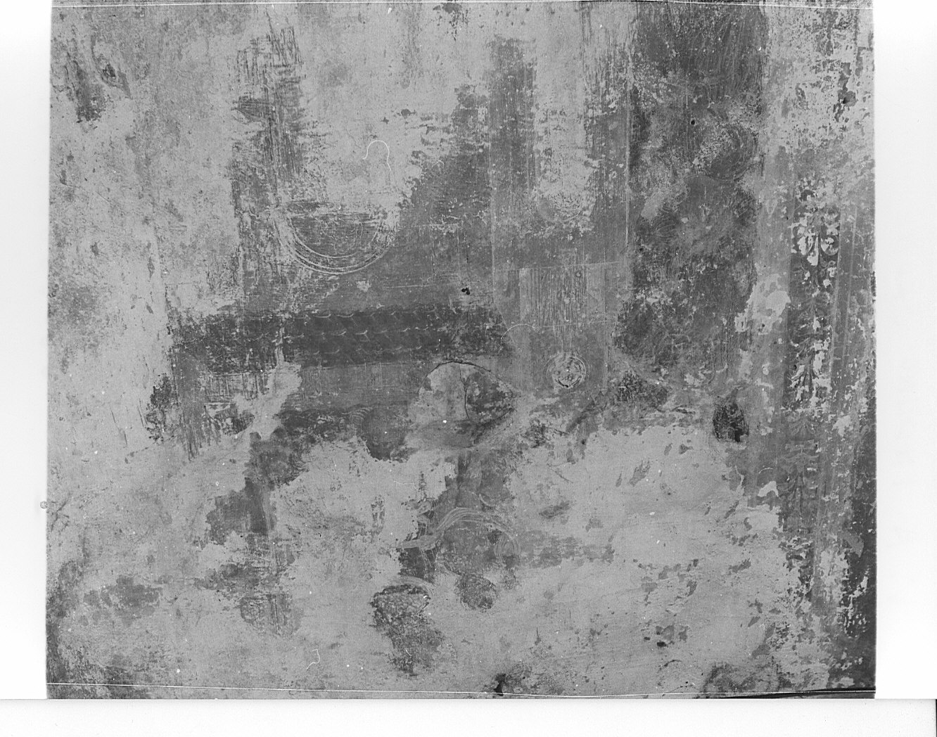 Madonna con Bambino (dipinto murale) - ambito lombardo (inizio sec. XVII)