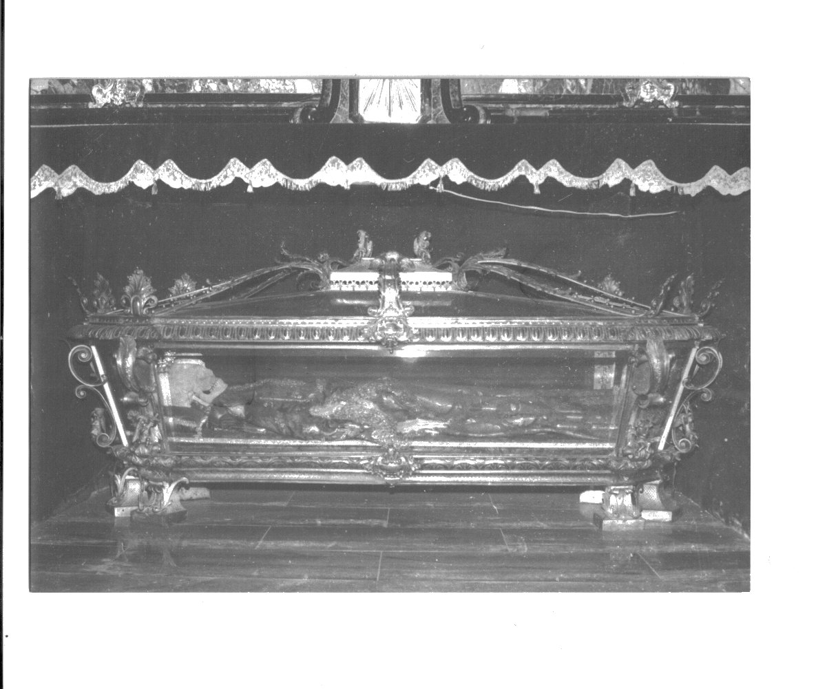 urna - a sarcofago - bottega lombarda (fine sec. XIX)