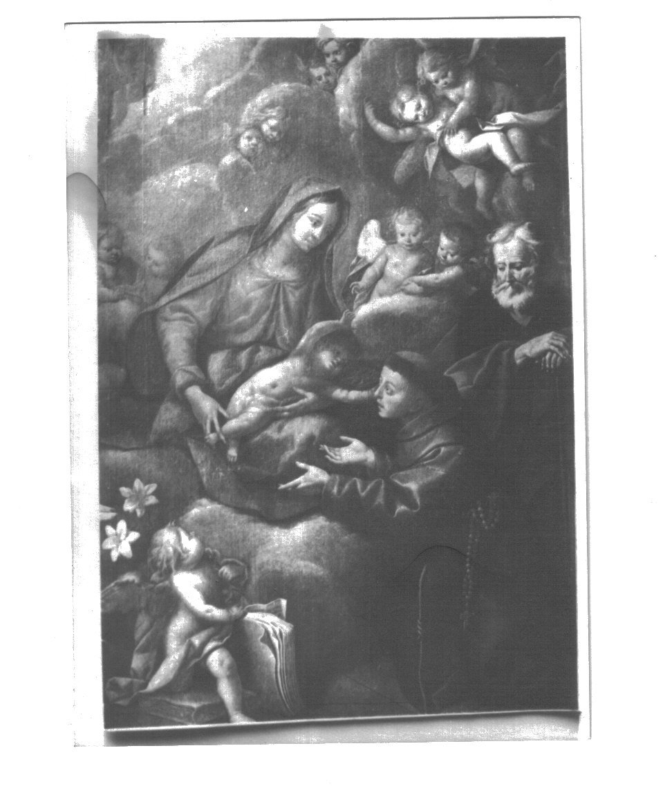 Sant'Antonio da Padova (dipinto) di Danedi Giuseppe detto il Montalto (sec. XVII)