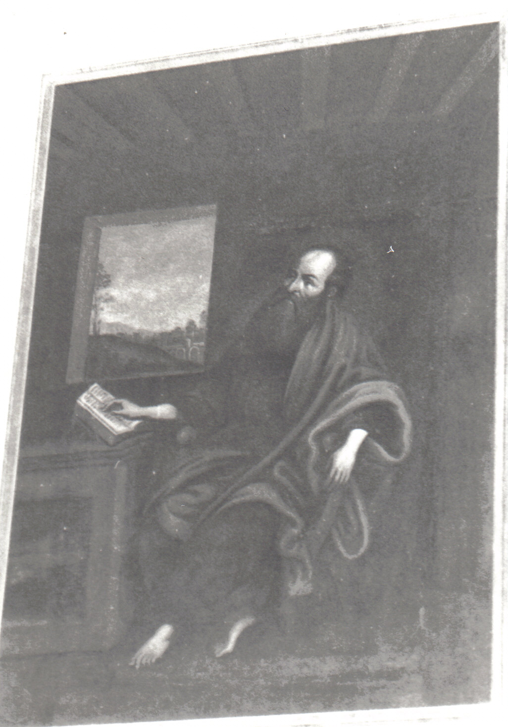 Santo (dipinto) - bottega lombarda (sec. XVIII)