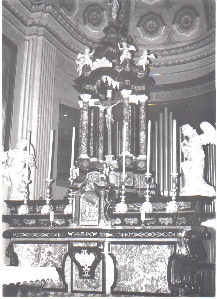 altare maggiore - bottega lombarda (sec. XVIII)