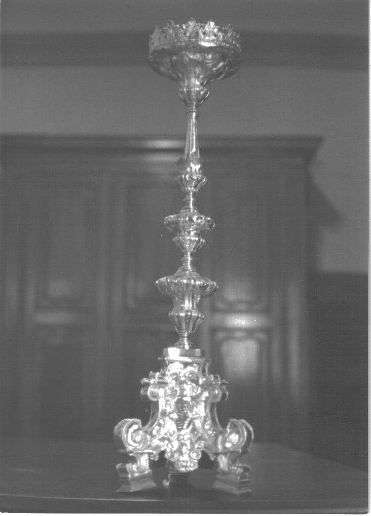 candeliere - bottega lombarda (sec. XVIII)