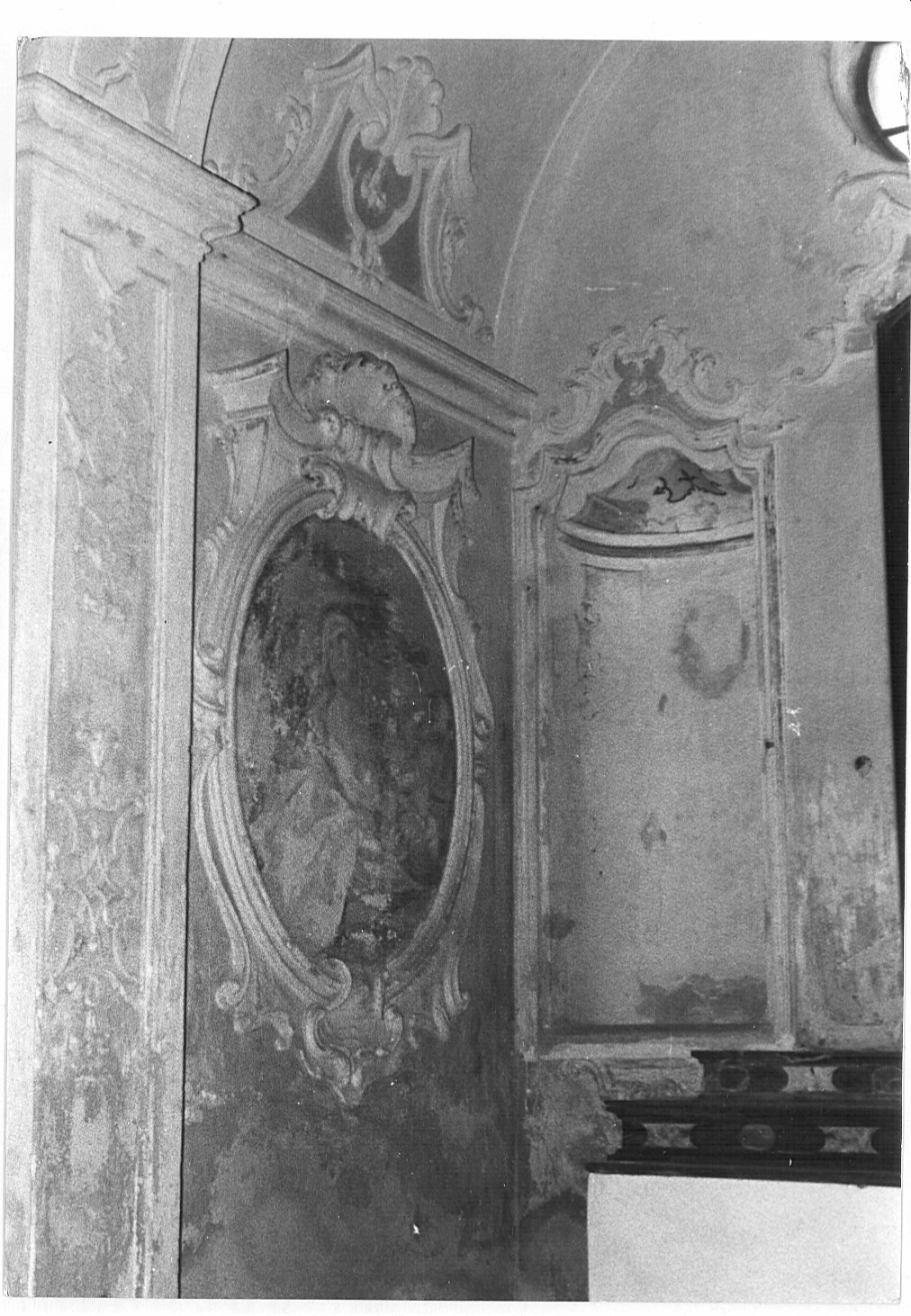 Santa (dipinto murale) - ambito lombardo (fine/inizio secc. XVII/ XVIII)