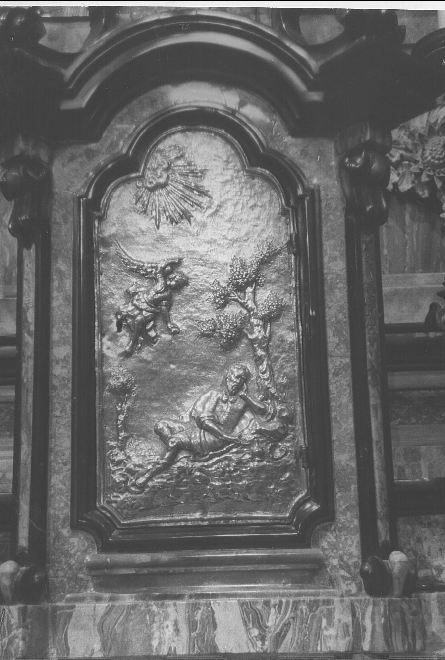 sportello di tabernacolo, opera isolata - bottega lombarda (prima metà sec. XVIII)