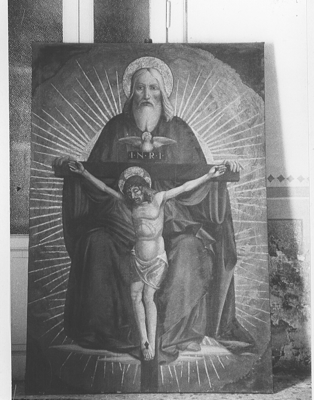 Trinità (dipinto, opera isolata) - ambito lombardo (fine/inizio secc. XVII/ XVIII)