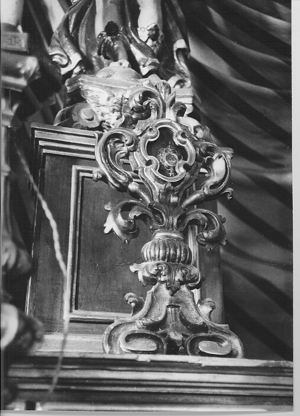 reliquiario - a ostensorio, serie - bottega lombarda (fine sec. XVII)