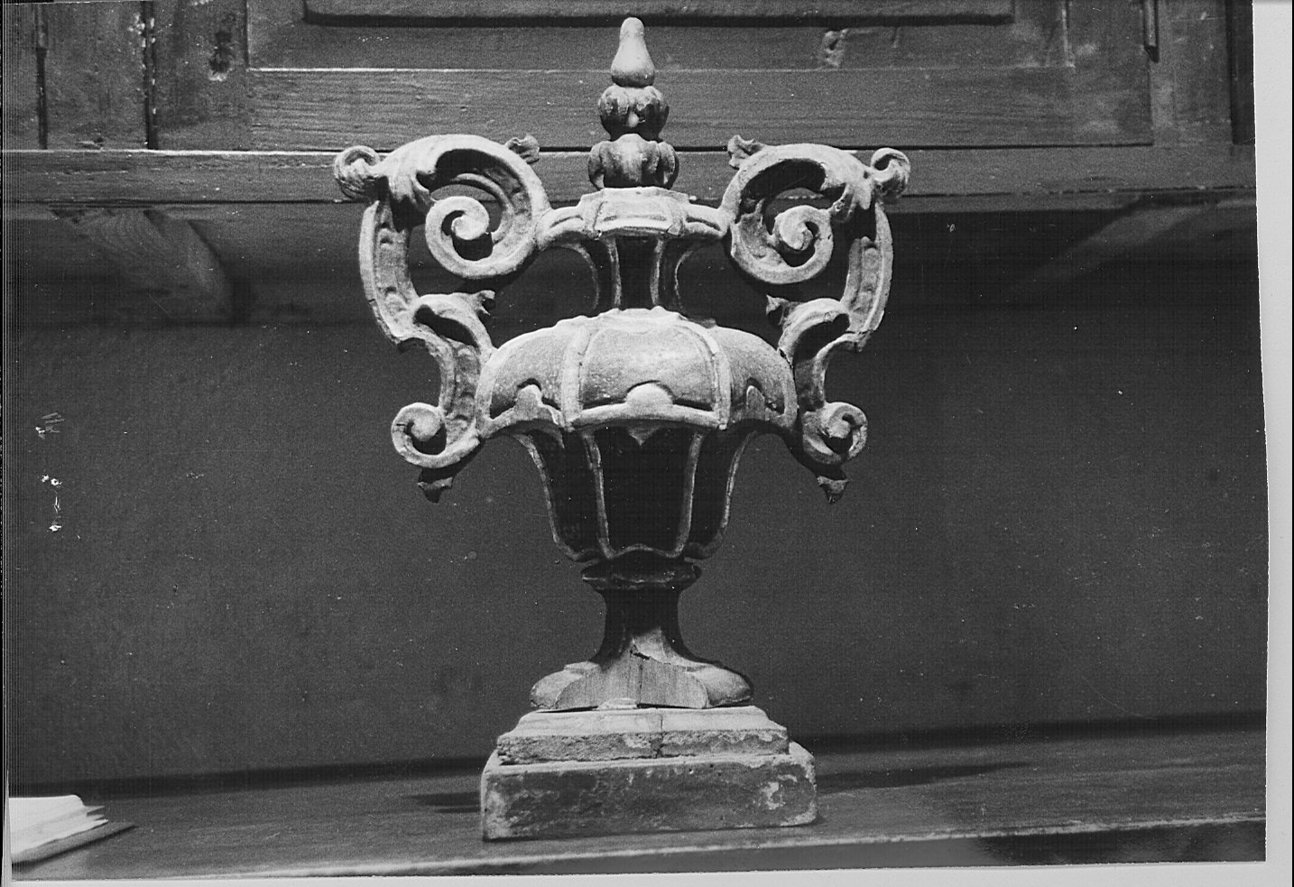 vaso d'altare, opera isolata - bottega lombarda (fine sec. XVII)