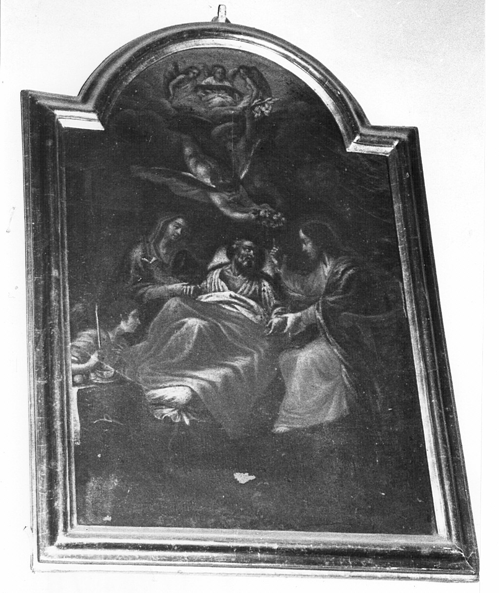 morte di San Giuseppe (dipinto) - ambito lombardo (metà sec. XVIII)