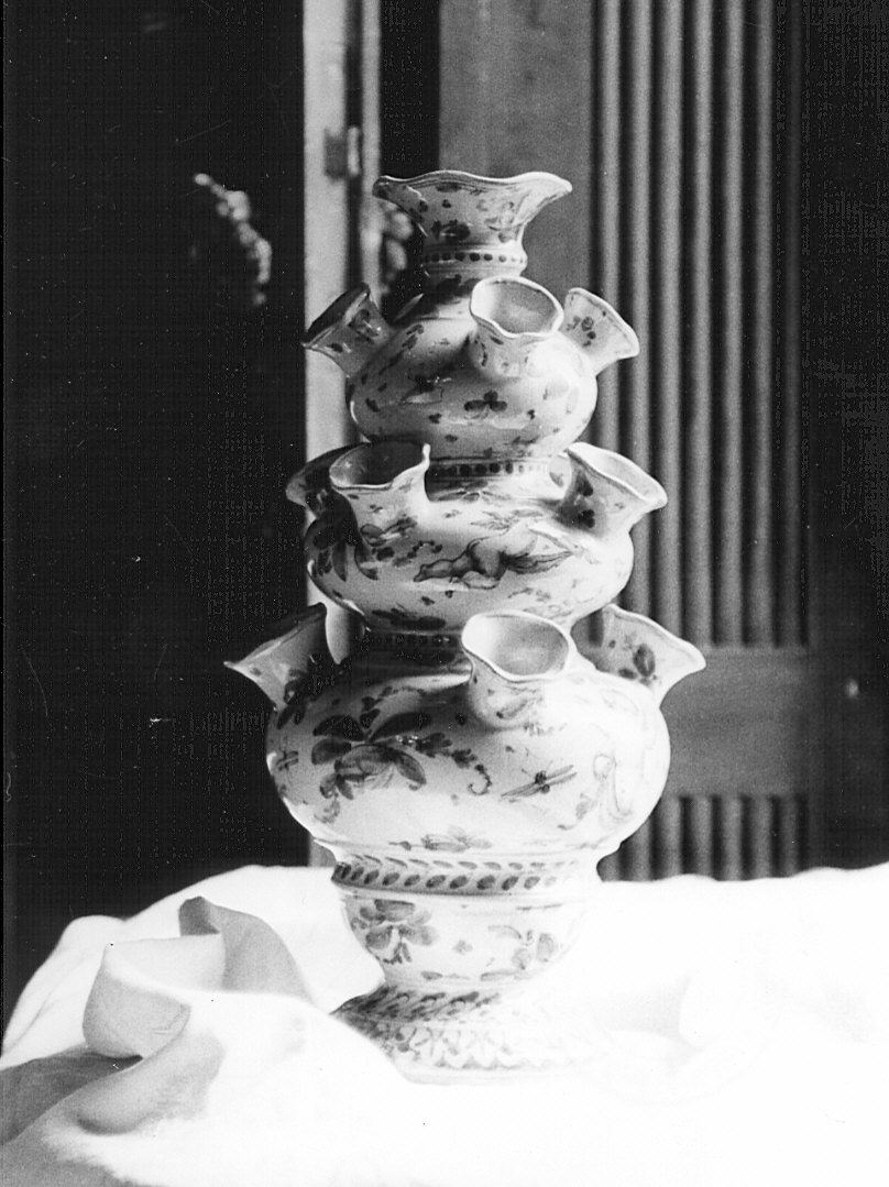 vaso da fiori - bottega lombarda (fine sec. XIX)