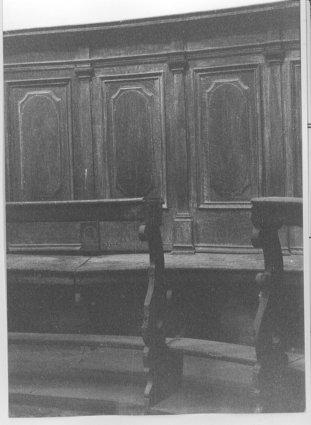 stalli del coro, insieme - bottega lombarda (sec. XVII)