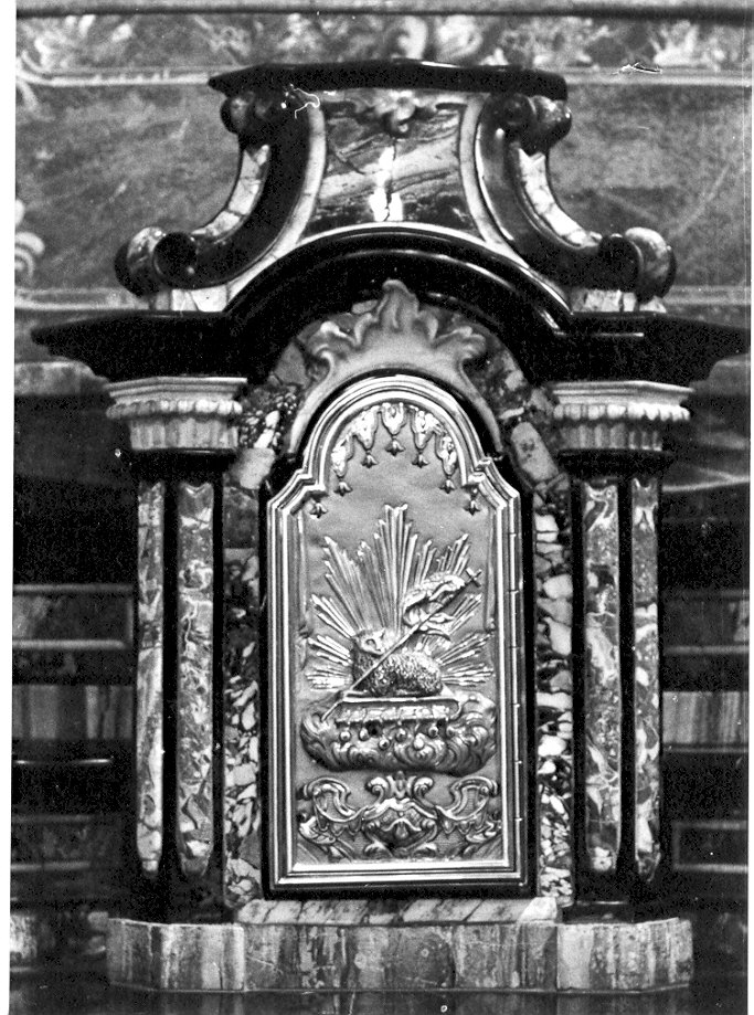 tabernacolo, opera isolata - ambito lombardo (sec. XVIII)