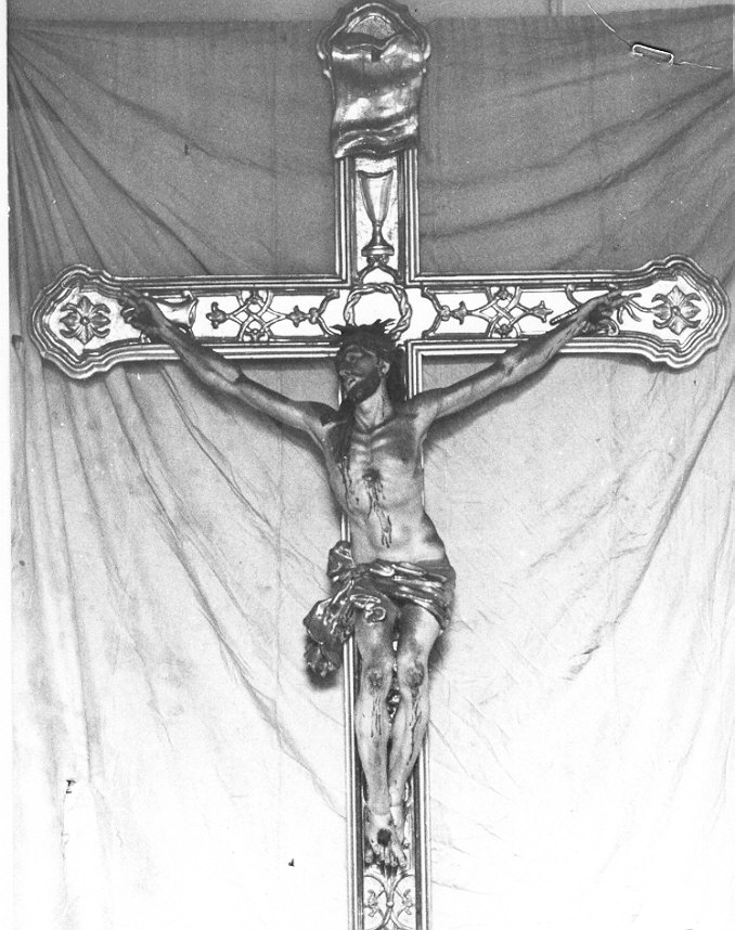 croce processionale, opera isolata - ambito lombardo (sec. XVIII)