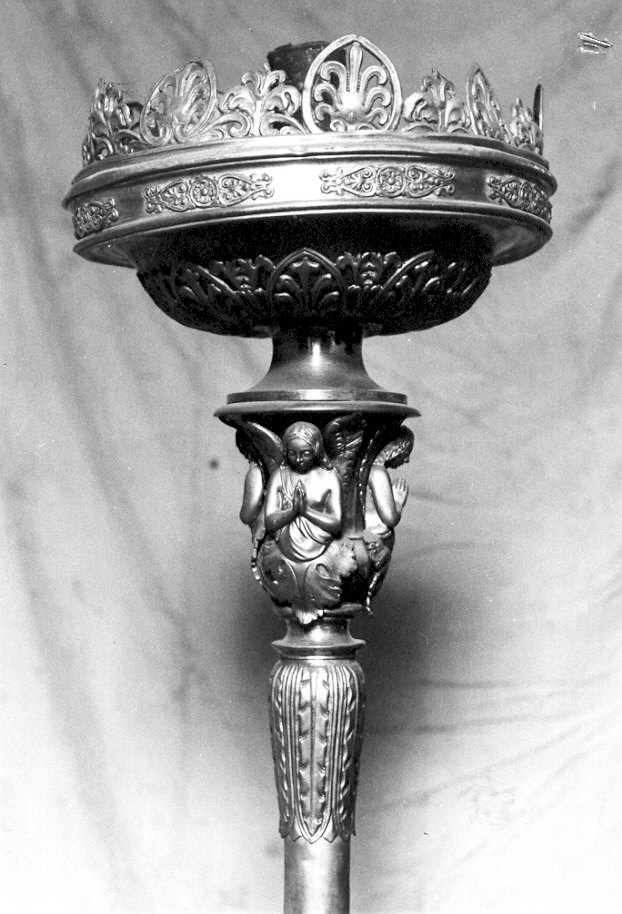 torciera, elemento d'insieme - ambito lombardo (seconda metà sec. XVIII)