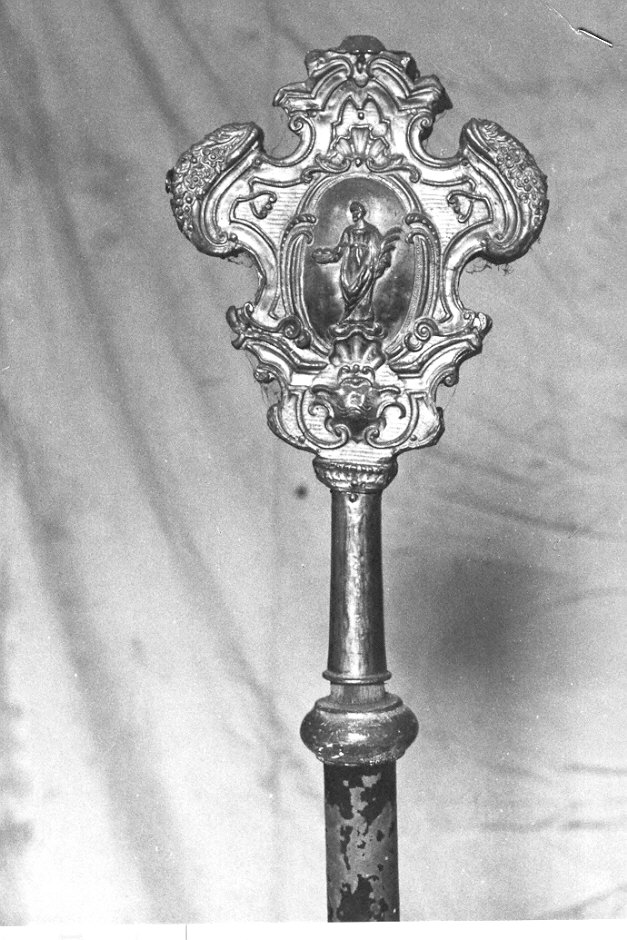 insegna processionale - di confraternita, coppia - ambito lombardo (sec. XVIII)