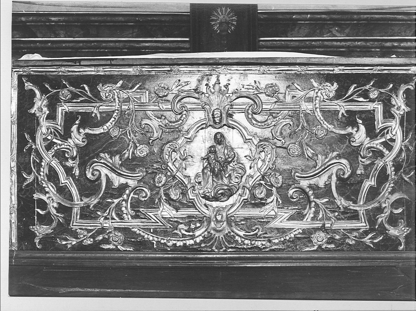 paliotto, opera isolata - bottega lombarda (fine sec. XVIII)