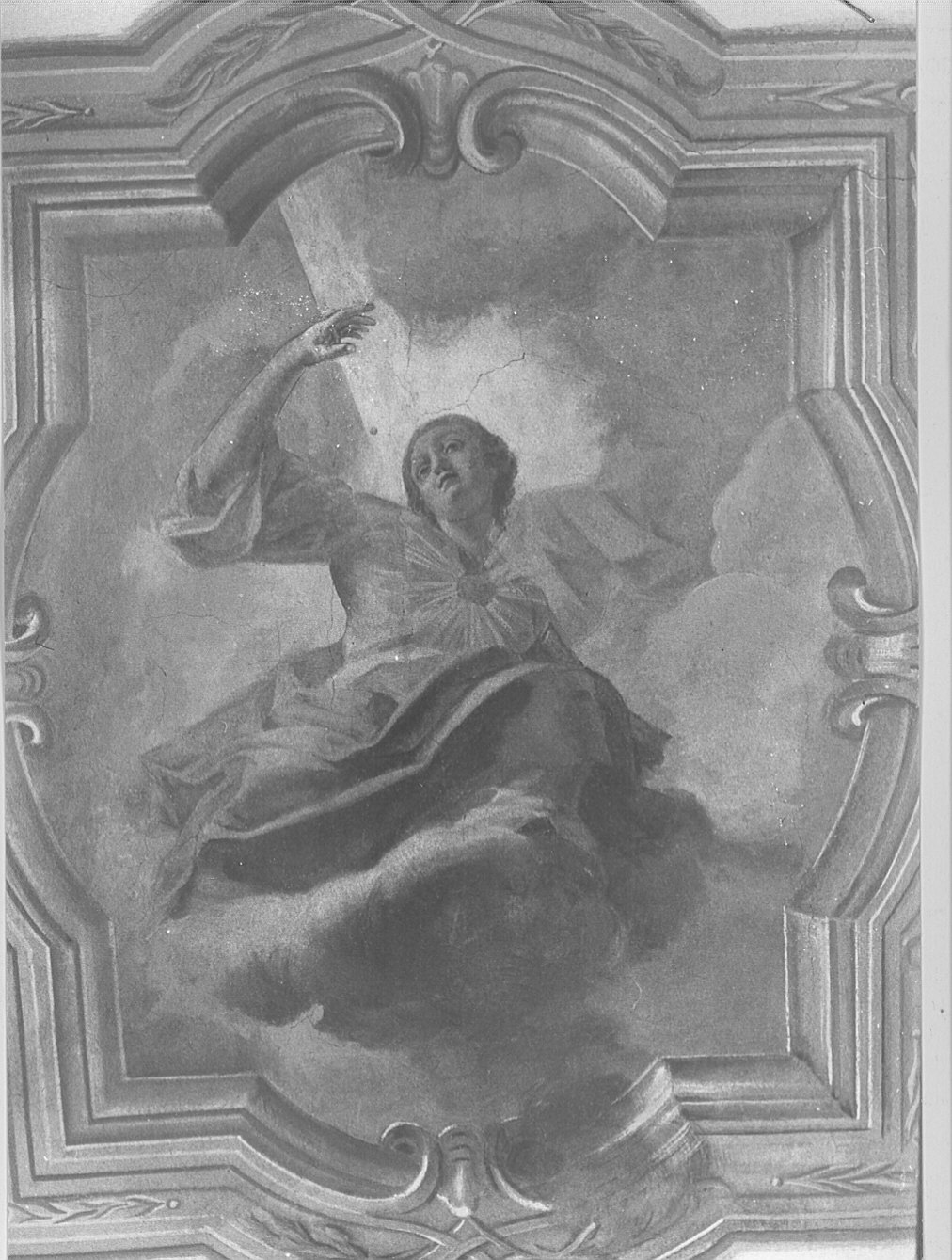 gloria di Santa (dipinto, opera isolata) - ambito lombardo (sec. XVIII)