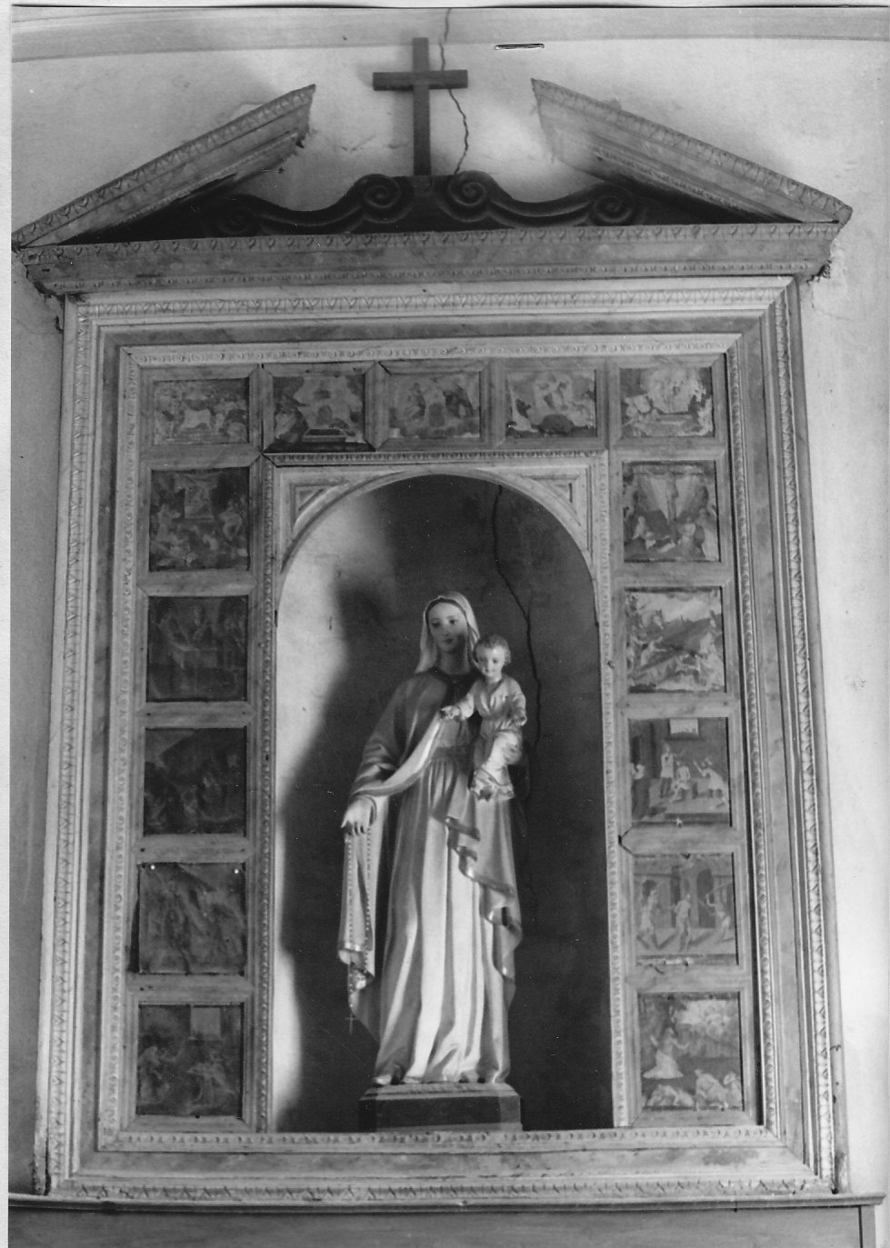 altare, complesso decorativo - bottega lombarda (seconda metà sec. XVIII)