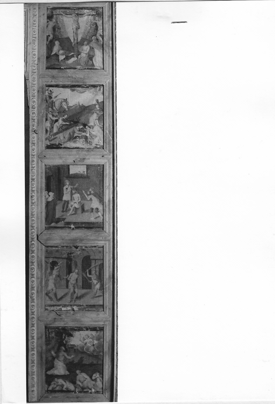 misteri del rosario (dipinto, serie) - ambito lombardo (seconda metà sec. XVIII)