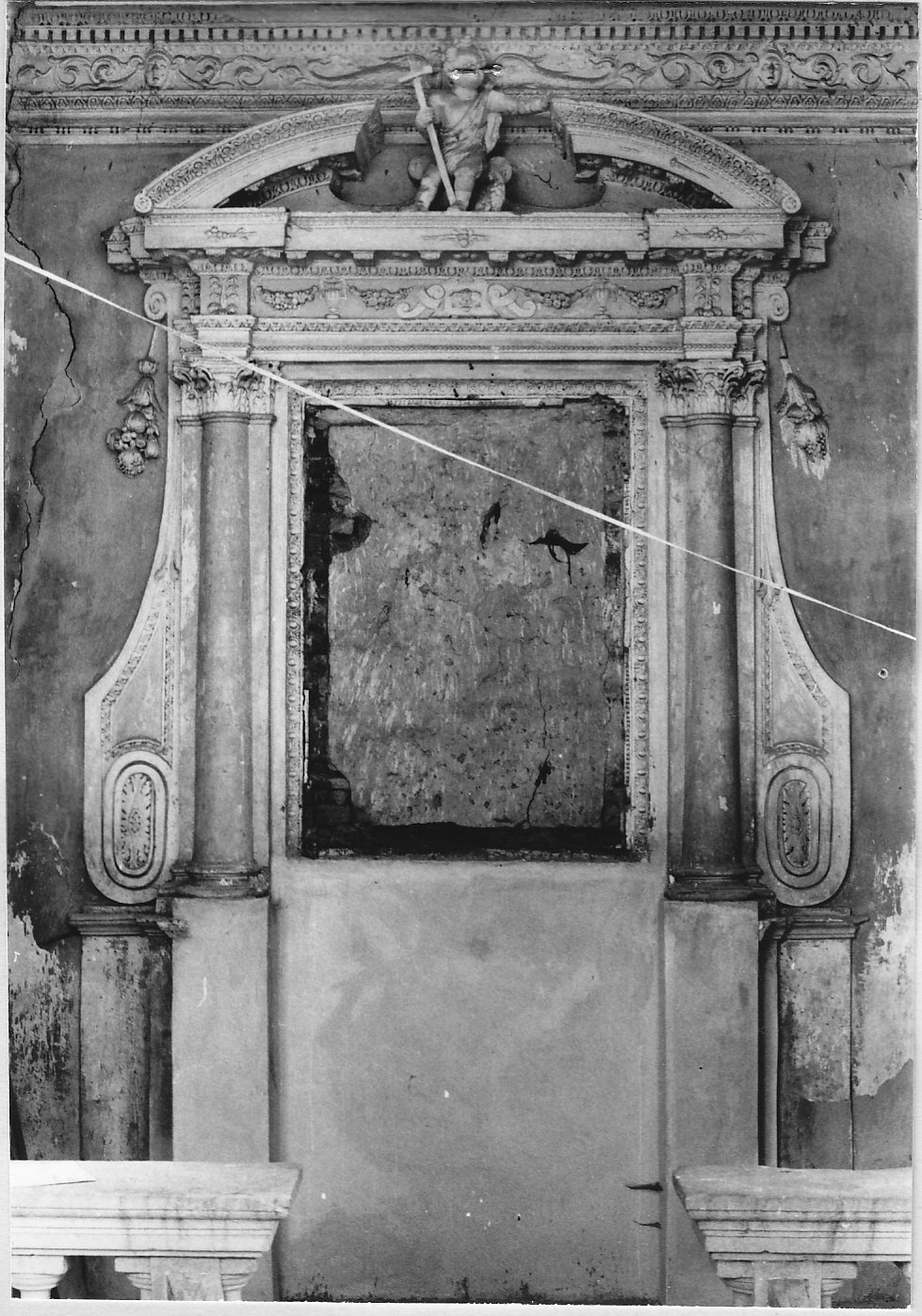 altare, complesso decorativo - bottega lombarda (sec. XVIII)