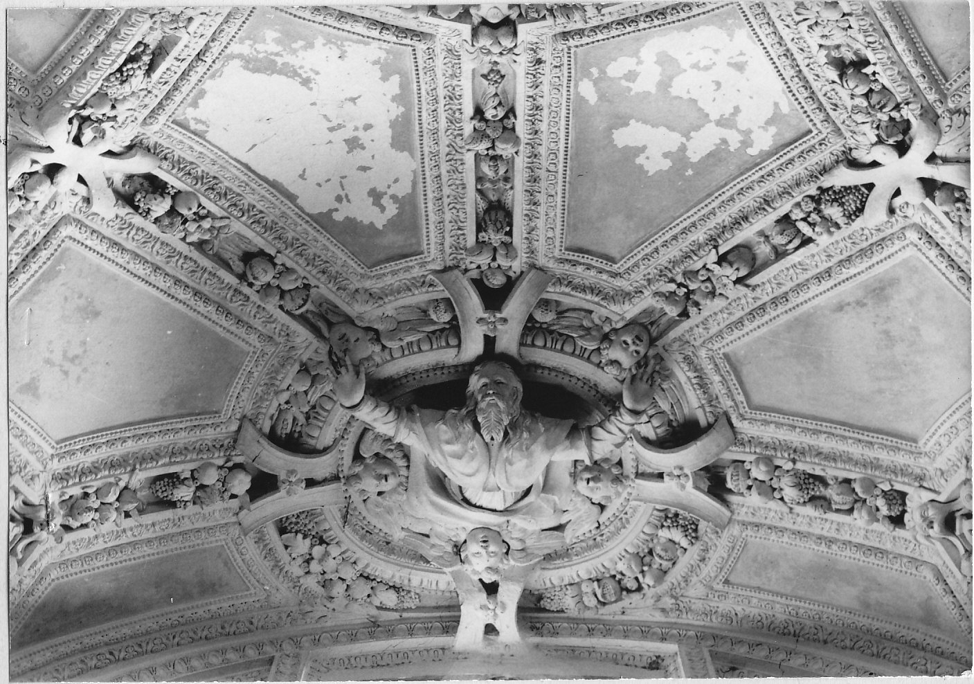 volta, complesso decorativo - bottega lombarda (sec. XVII)