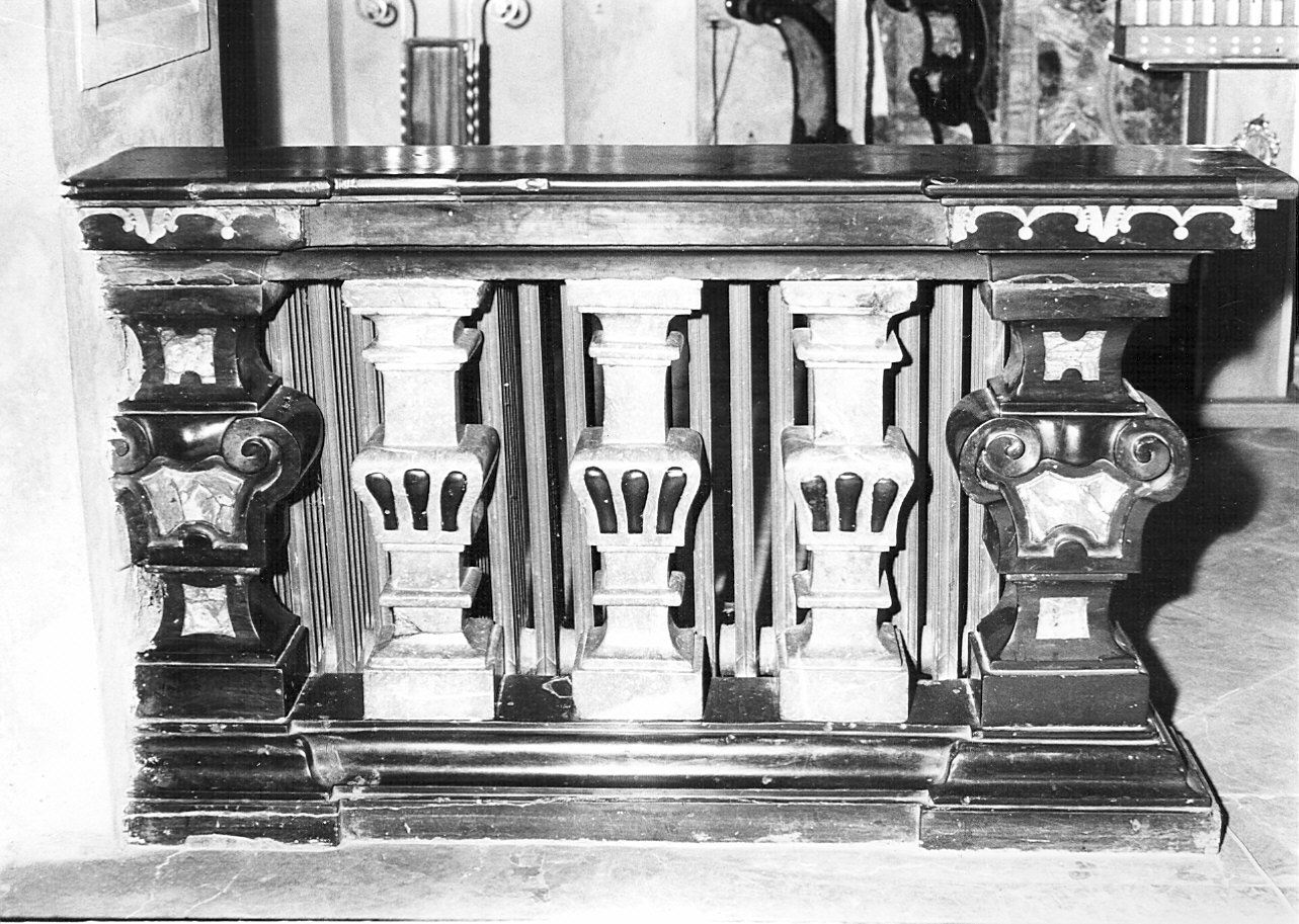 balaustrata - bottega lombarda (sec. XVIII)