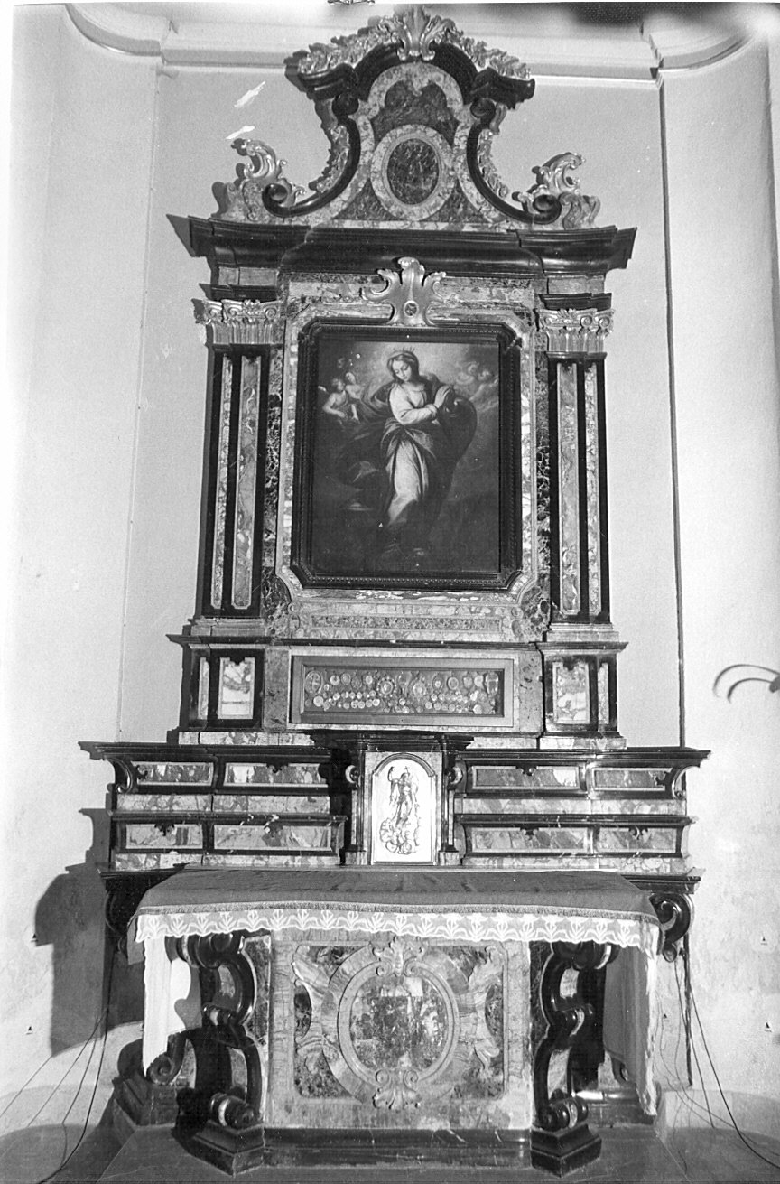 altare - bottega pavese (sec. XVIII)