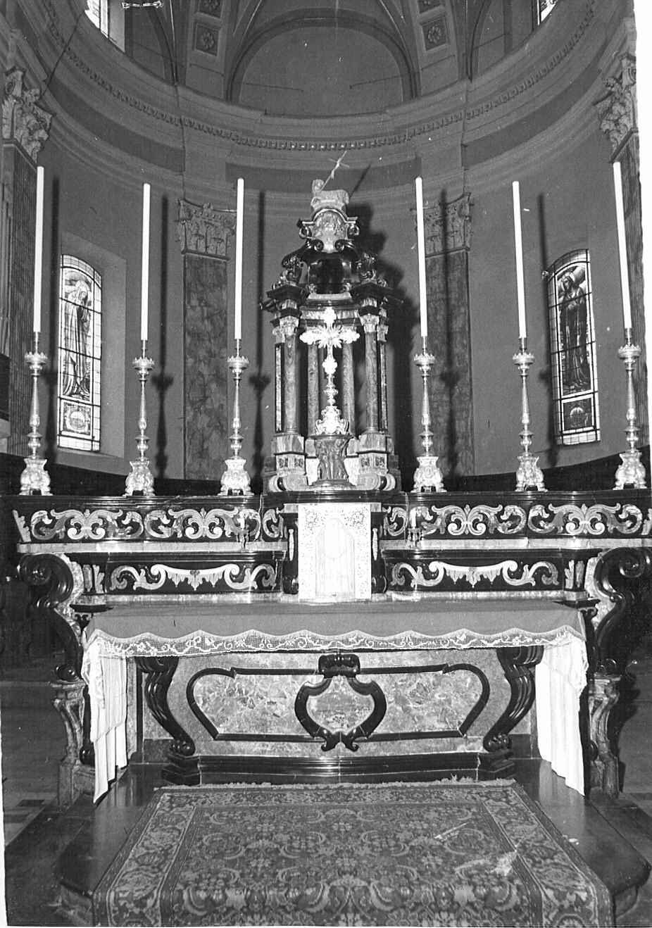 altare maggiore - bottega lombarda (sec. XVIII)