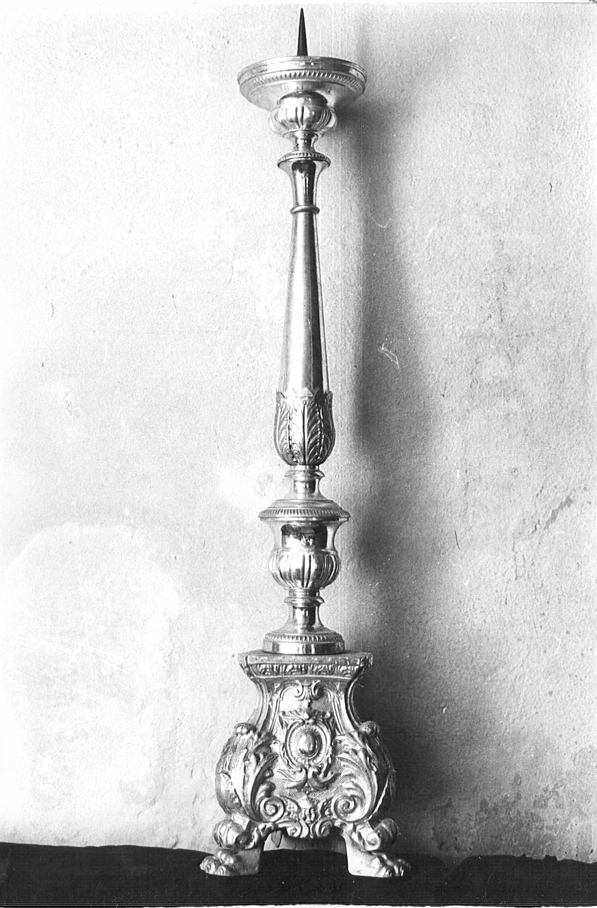 candeliere, serie - bottega lombarda (seconda metà sec. XIX)