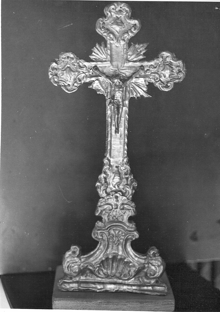 croce d'altare - bottega lombarda (prima metà sec. XVIII)