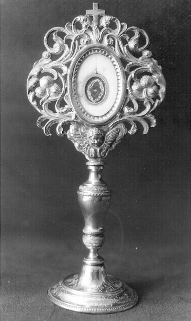 reliquiario - bottega lombarda (sec. XIX)