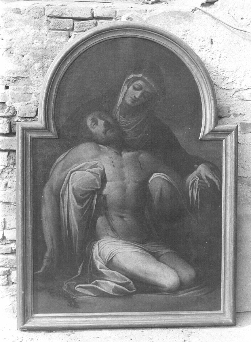 La Pietà, pietà (dipinto) - ambito lombardo (sec. XVII)