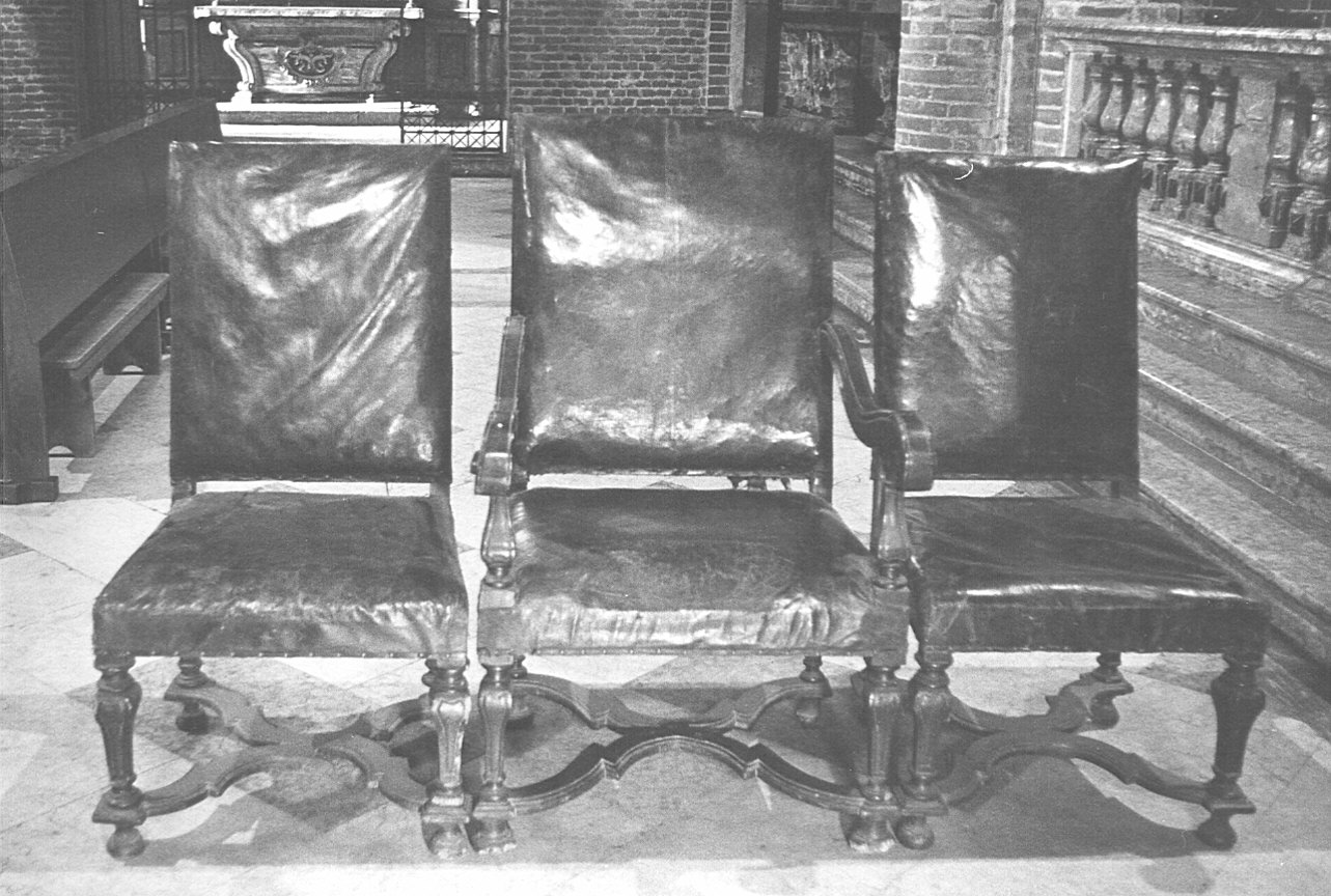 poltrona del celebrante - bottega lombarda (sec. XVIII)